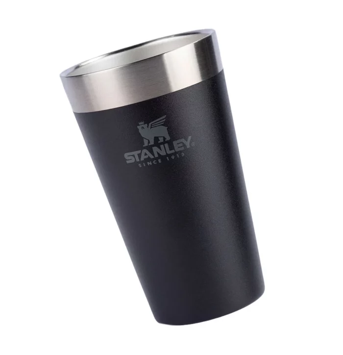 Copo Térmico de Cerveja Stanley Matte Black | 473ML - Image 3