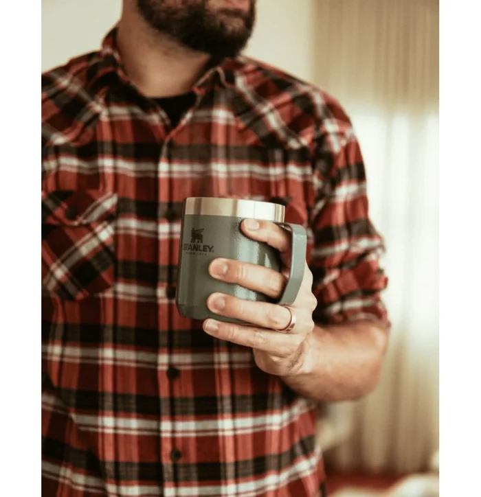 Camp Mug Stanley Hammertone Green | 350ML - Imagem 5